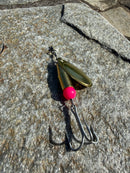 1/2oz Brass Salmon Spinner