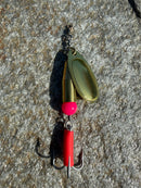 1/2oz Brass Salmon Spinner