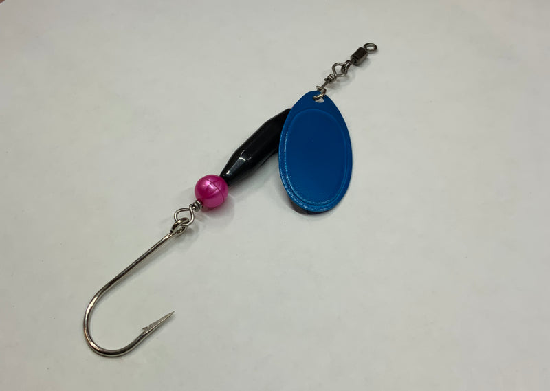 1/4oz, Blue Reaper Ripper, $5.75, Spin-X Designs Tackle, Spinner