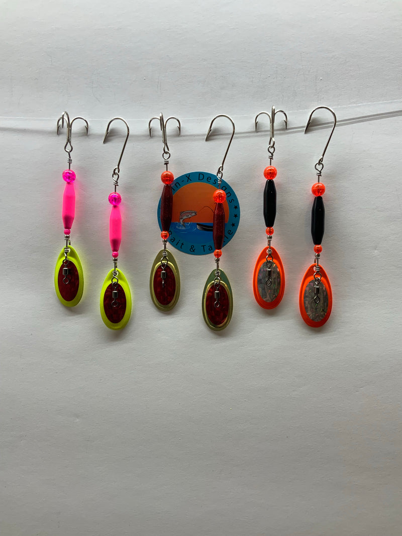 1/4 oz, Ripper Lure Editions , 6 Pack, 36$, Spin-X Designs Tackle