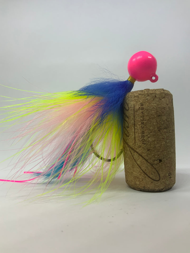 cotton candy fishing lures 1/2oz, Cotton Candy Float Jig