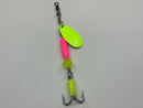 1/8oz Cotton Candy Ripper, 5.00$, Spin-X Designs Tackle, Trout Spinner