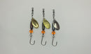 1/8oz, (3) Pack of Trout Miner Rippers, $14.75, Spin-X Designs Tackle