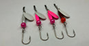 1/8oz, (4) Trout Spinners, $20.00, Spin-X Designs Tackle, Spinners