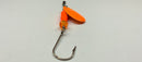 1/4oz Orange Overload Ripper, $5.75, Spin-X Designs Tackle, Spinner