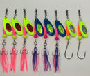 1/2 oz Premium Ripper Hoochie Steelhead / Salmon Set