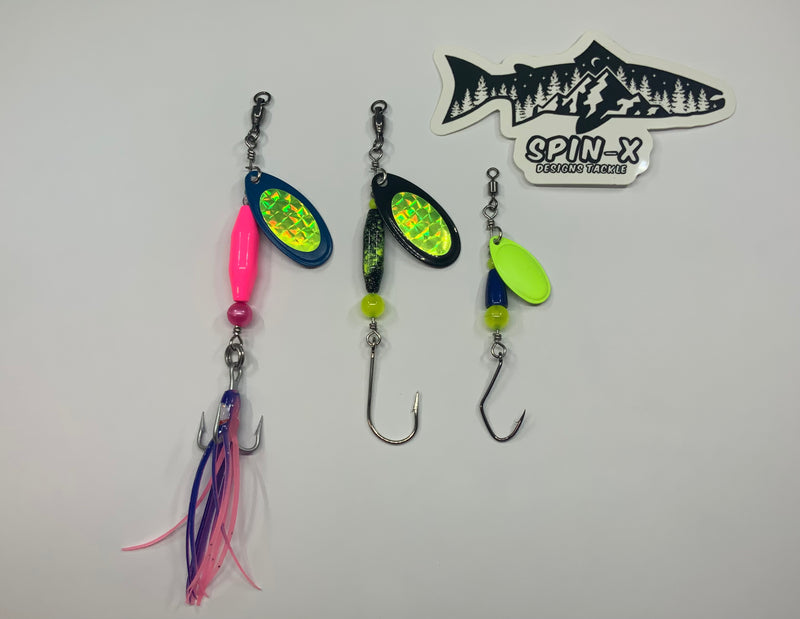 Premium Variety Pack, Mixed Weights, 24.50$, Spin-X Designs Tackle