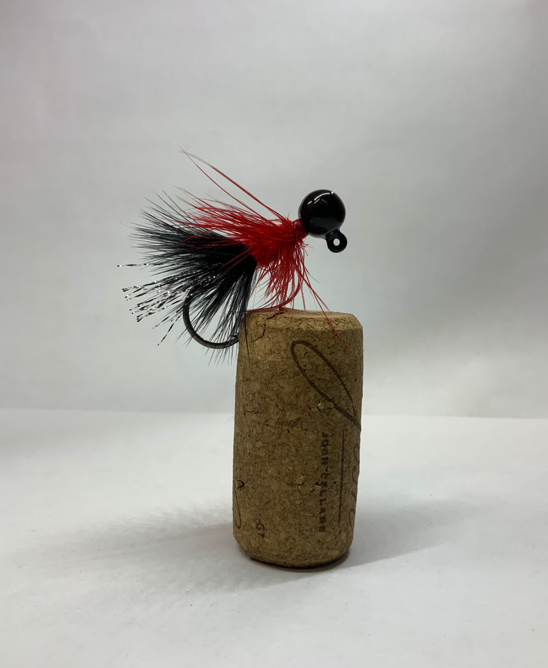 1/8oz, Black Death Trout Jig, 4.50$, Spin-X Designs Tackle