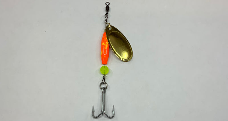 1/4oz Lava Rocks Ripper, $6.25, Spin-X Designs Tackle, Spinner