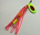 1.2oz, Premium Cotton Candy River Witch, 10.25$, Spin-X Designs Tackle, Salmon, Casting Spinner