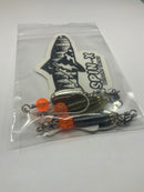 1/8oz, 3 Pack + 1 Sticker, Mini Miner Trout Rippers, 16.50$, Spin-X Designs Tackle