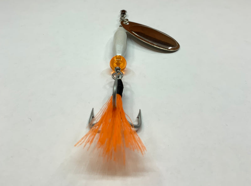 3/8oz, Pearly White Ripper, $6.35, Spin-X Designs Tackle