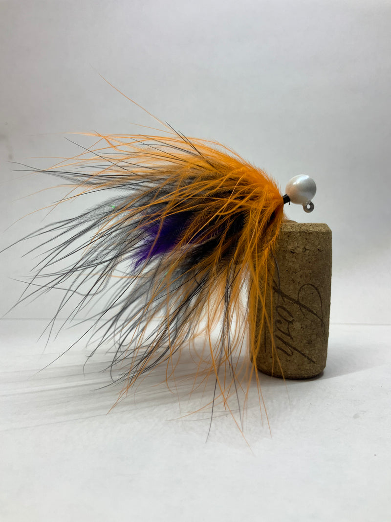 1/8oz, Sunset Hair Jig, $5.50, Spin-X Designs Tackle