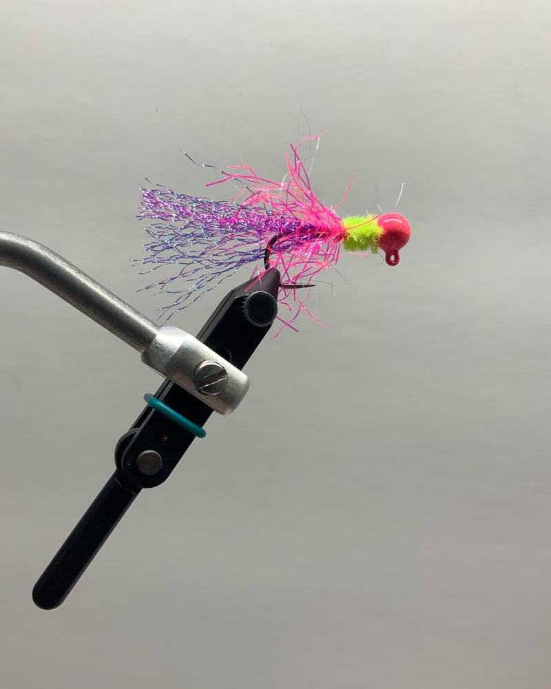 1/8oz, Bubblegum Lockjaw Jig, Spin-X Designs Tackle