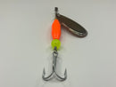 3/4oz, Classic Orange Ripper Edition, $8.75, Salmon Lure, Spin-X Designs Tackle