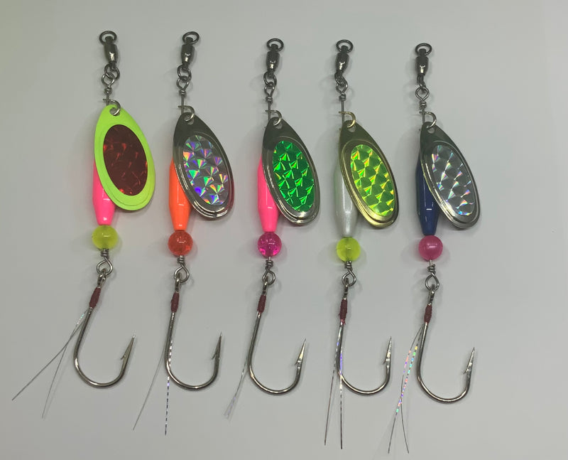 3/8oz, Value Pack, Premium Steelhead Rippers, KMF, $38.75, Spin-X Designs Tackle