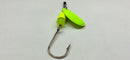 1/4oz, Dandelion, Rugged River Lure Edition, $5.75, Spin-X Designs Tackle