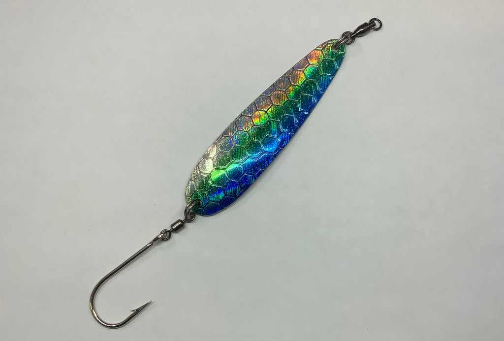 1.3oz Salmon Casting Spoon, $7.75, Spin-X Designs Tackle