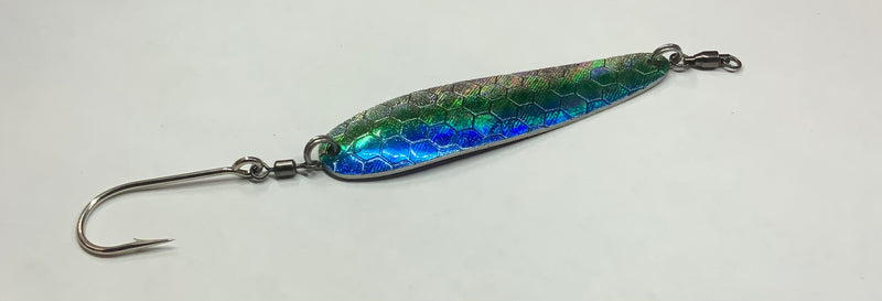 1.3oz Salmon Casting Spoon, $7.75, Spin-X Designs Tackle