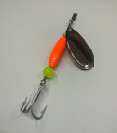 3/4oz, Classic Orange Ripper Edition, $8.75, Salmon Lure, Spin-X Designs Tackle