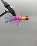 1/8oz, Bubblegum Lockjaw Jig, Spin-X Designs Tackle