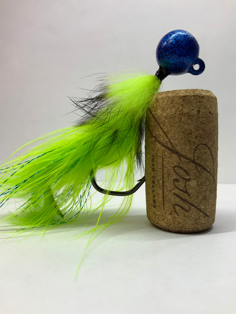 1/2oz, Seahawk Team Captain Twitching Jig, Spin-X Designs Tackle, Salmon