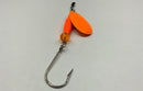 1/4oz Orange Overload Ripper, $5.75, Spin-X Designs Tackle, Spinner