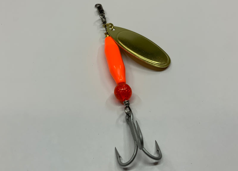 1/4oz, Classic Orange Ripper, $5.75, Spin-X Designs Tackle