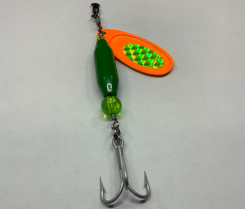 1.4oz, Rockstar Ripper, $10.00, Heavy Duty, Spin-X Designs Tackle, Spinner