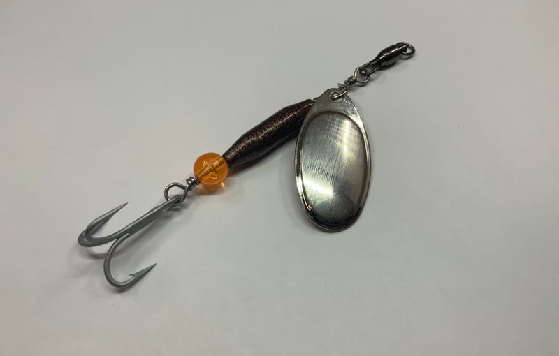 1/4oz, Premium Copper Miner Ripper, $6.25, Spin-X Designs Tackle, Spinner