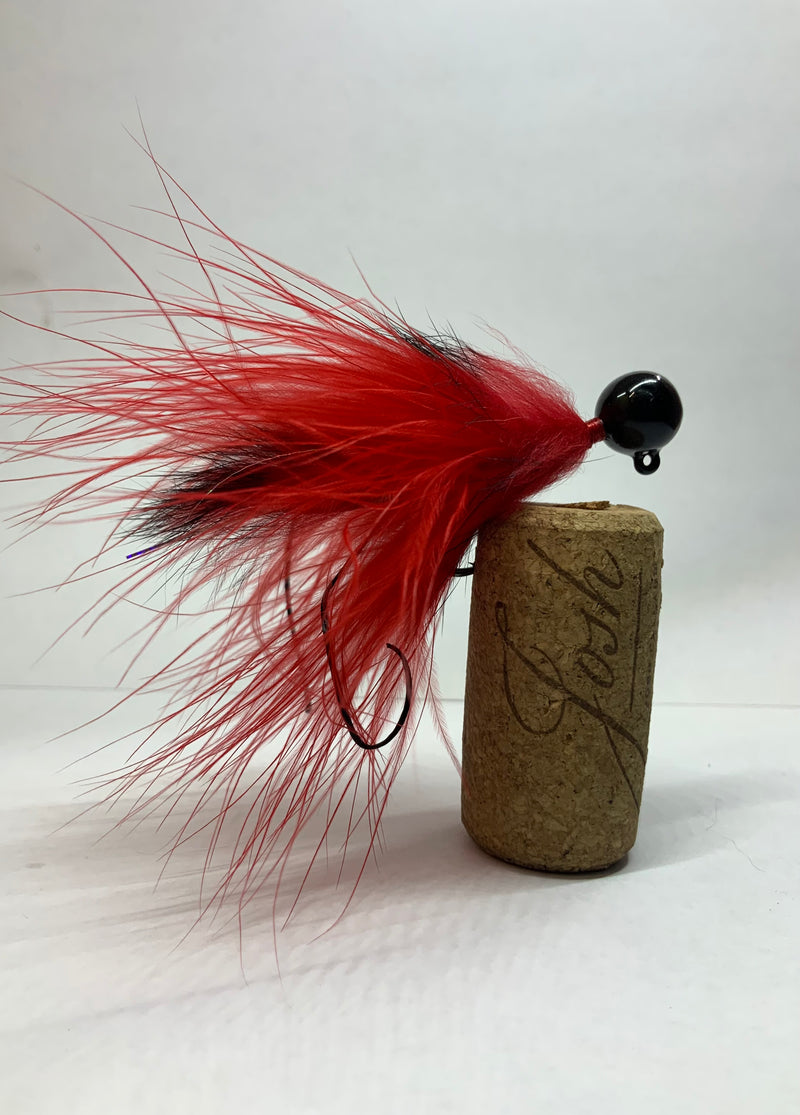 black widow fishing lures 1/4 oz, Black Widow Hair Jig