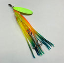 1.2oz, Sunset Kiss 💋, $10.00, Casting River Witch, Spin-X Designs Tackle, Salmon