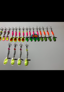 3/8 oz Mega Bundle, 24 Pack, Steelhead Lures, KMF, 162$, Spin-X Designs Tackle