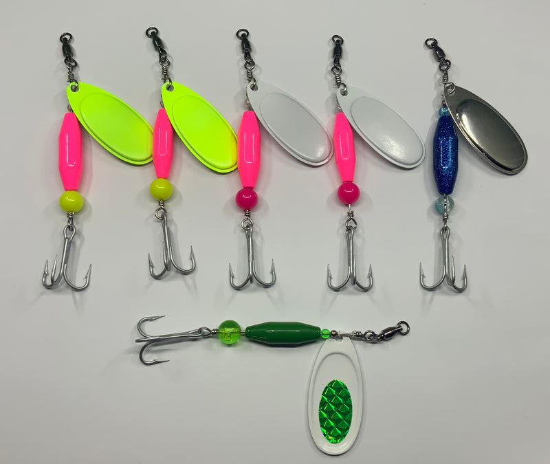 1/2oz / 3/4oz, Premium Salmon Bundle, $54.75, Spin-X Designs Tackle