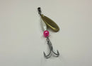 1/4oz, Premium Pearly White Ripper, $6.50, Spin-X Designs Tackle, Spinner