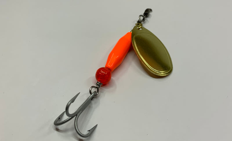 1/4oz, Classic Orange Ripper, $5.75, Spin-X Designs Tackle