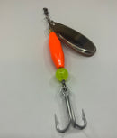 3/4oz, Classic Orange Ripper Edition, $8.75, Salmon Lure, Spin-X Designs Tackle