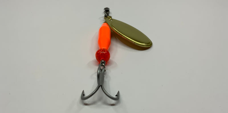 1/4oz, Classic Orange Ripper, $5.75, Spin-X Designs Tackle