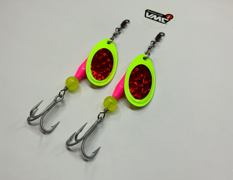 1/4oz Cotton Candy Rippers 🍭, (2) Pack, $12, Spin-X Designs Tackle, St