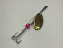 1/4oz, Premium Pearly White Ripper, $6.50, Spin-X Designs Tackle, Spinner