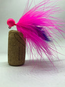 1/4oz Pink Craze Hair Jig, $5.50, Spin-X Designs Tackle