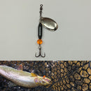 3/16oz Silver Miner Ripper, $5.50, Spin-X Designs Tackle, Spinners