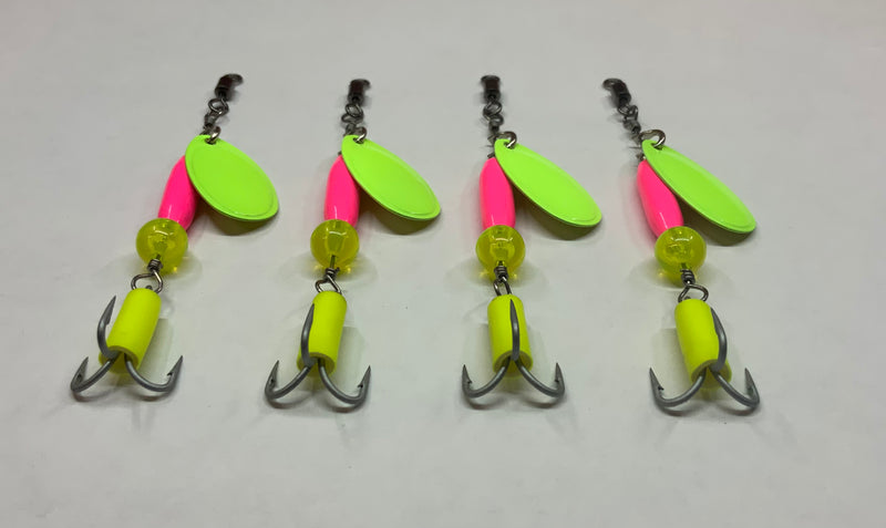 1/8oz, Cotton Candy Rippers, 20.00$, Spin-X Designs Tackle