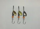 1/8oz, (3) Pack of Trout Miner Rippers, $14.75, Spin-X Designs Tackle