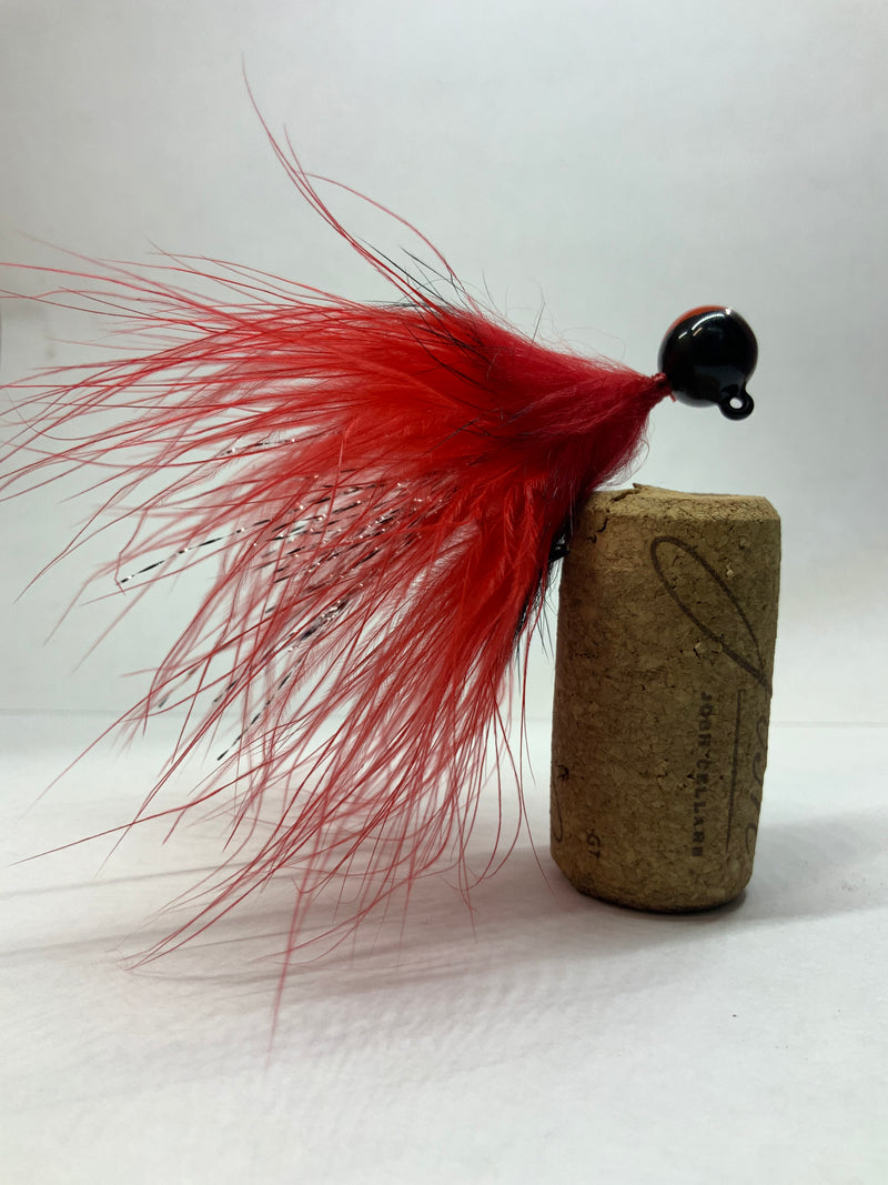 1/4oz KMF Black Widow Hair Jig, 5.50$, Spin-X Designs Tackle