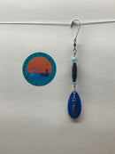 1/4 oz, Premium Black Winter Ripper❄️, 6.75$, Spin-X Designs Tackle, Fishing Lures