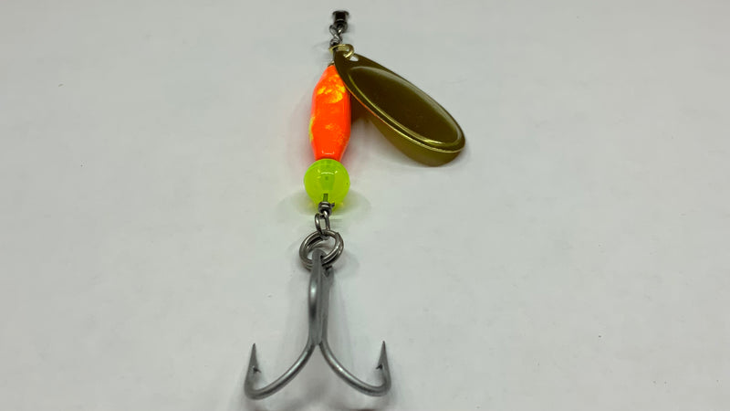 1/4oz Lava Rocks Ripper, $6.25, Spin-X Designs Tackle, Spinner