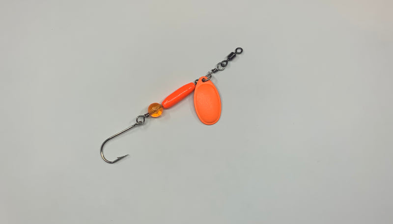 1/8oz Tangerine Dream Ripper, $5.00, Spin-X Designs Tackle