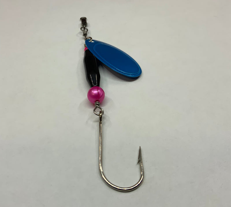 1/4oz, Blue Reaper Ripper, $5.75, Spin-X Designs Tackle, Spinner