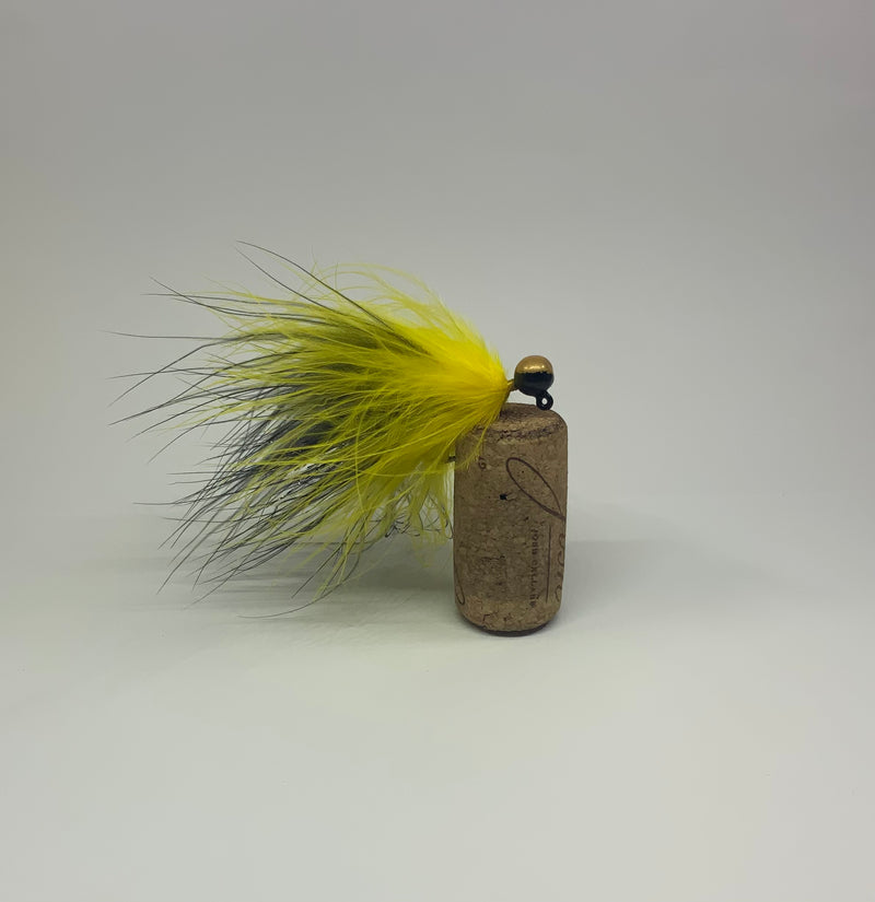 1/8oz, Blonde Bomber Hair Jig, $5.50, Spin-X Designs Tackle